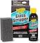 Invisible Glass 91411 3. 38-Ounce Glass Stripper Water Spot Remover Kit Eliminates Coatings, Waxes, Oils and More to Polish and Restore Automotive Glass, white.
