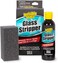 Invisible Glass 91411 3. 38-Ounce Glass Stripper Water Spot Remover Kit Eliminates Coatings, Waxes, Oils and More to Polish and Restore Automotive Glass, white.