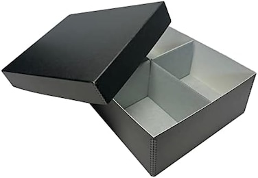 Lineco 4x6 Photo Storage Box, Archival Photo Organizer, Holds up to 1700 of 4 x 6 Pictures, StoreProtect Prints, Docs, Reports, Removable Lid 15. 5" x 12" x 5".