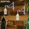 Nuptio Moroccan Style Candle Lantern - Great for Patio, Indoors/Outdoors, Events, Parties and Weddings 2 Pcs Small Size.