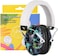 PROHEAR 032 Kids Ear Protection Safety Ear Muffs, NRR 25dB Noise Reduction Childrens Earmuffs, Adjustable Headband Hearing Protectors for Sports Events, Concerts, Racing, Airports - Graffiti Pattern.
