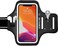 JEMACHE iPhone 12 Pro Max, 11 Pro Max Armband with AirPods Holder, Water Resistant Gym Running Workouts Arm Band Case for iPhone 12 Pro Max, 11 Pro Max, Xs Max (Black.