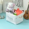 INough Toys Bin for Kids, Storage Baskets for Toys Box Storage Container Baby Storage Bins for Boys and Girls, Toy Chest with Handle and Drawstring, Perfect for Nursery Room Kidsroom,Playroom (Large.