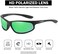 FAGUMA Polarized Sports Sunglasses For Men Cycling Driving Fishing 100% UV Protection.