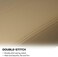 غطاء مسند ذراع وحدة التحكم المركزية من ABIGAIL بديل لهوندا أكورد موديلات 2008 2009 2010 2011 2012، غطاء وحدة التحكم المركزية من الجلد المخيط (بيج).