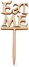 Summer-Ray.com Summer-Ray 50pcs Wooden Eat Me Cupcake Topper Alice in the Wonderland Cupcake Topper.