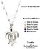 Love Pearl Creations Animals Wish Kit with Pendant Necklace (Turtle.