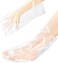 Isdream Paraffin Wax Bags100 PCS Paraffin Bags for HandsFeetProtectsKeeps HandsFeet Clean100 Count.