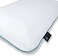 Bluewave Bedding Ultra Slim CarbonBlue Max Cool Gel Memory Foam Pillow for Stomach and Back Sleepers - Thin, Flat Design for Cervical Neck Alignment and Deeper Sleep (2. 75-Inch Height, Standard Size.