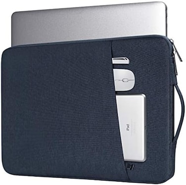 iKammo 17. 3 Inch Laptop Bag, Waterproof Business Laptop Case for Dell Inspiron 17 7000 5000 3000/Dell G3, Acer Aspire 5 7/Acer Aspire E17/ Acer Predator Helios 300 PH317, MSI GF75 Sleeve Case(Blue.