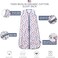 TADO MUSLIN Baby Sleep Sack 2-4 T Baby Wearable Blanket 100% Organic Cotton 0. 5 TOG Toddler Sleep Sacks 2- Way Zipper Soft Car 4 Layers 2T 3T 4T.