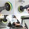 GOH DODD Power Scrubber Pads Kit Drill Attachment, 26 Pieces 4 Inch Drill Brush Scouring Cleaning Pads Great for Kitchen, Bathroom, Auto, Grout, Carpet, Shower, Tub, Grill,Tile, Sanding, Car Headlight