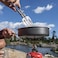 MSR Nonstick Ceramic Coated Camping Skillet.