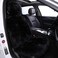 Maples 1Pc Faux Sheepskin Wool Fur Car Seat Cover for Cars SUV Trucks Universal Fit, Soft Plush Synthetic Wool Buck Fur Car Seat Cushions by FL(Black.