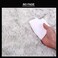 Maples 1Pc Faux Sheepskin Wool Fur Car Seat Cover for Cars SUV Trucks Universal Fit, Soft Plush Synthetic Wool Buck Fur Car Seat Cushions by FL(White Gray.