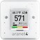 SAF Aranet4 Home: Wireless Indoor Air Quality Monitor for Office or School (CO2, Temperature, Humidity and MorePortable, Battery Powered, E-Ink Screen, App for ConfigurationData History.