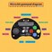 Yahboom Micro Bit Robotic Control Handle Game Joystick STEM Education Graphic Compatible with Micro:bit V2 V1. 5 for Kids (Without Microbit(Handle Without microbit v2.