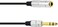 Poyiccot 1/4 inch Extension Cable, 6. 35mm 1/4" inch Male to Female Stereo Headphone Guitar Extension Cable Cord, Gold Plated Quarter inch Headphone Extension Cable, 12inch Length.