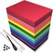 MEARCOOH 104 Pack Foam Sheets Craft 5. 5x8. 5 inch Eva Color Foam Paper Set for Crafts Project Preschoolers Classroom Scrapbooking DIY Handcraft by.