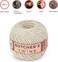 SteadMax 720 ft Butchers Twine String for Cooking, Wrapping, Unbleached 100% Natural Cotton Kitchen for Trussing TurkeyRoasting, DIY Crafting, Durable Tying, Easy Dispensing (2 Pack.