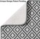 SUBEKYU Dish Drying Mat for Kitchen 2 Pack, Ultra Absorbent Microfiber Dishes Drainer Mats ,19. 2 by 15. 8 Inch(Rhombus.