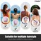 Tripsky Silicone Swim Cap,Comfortable Bathing Cap Ideal for Curly Short Medium Long Hair, Swimming Cap for Women and Men, Shower Caps Keep Hairstyle Unchanged.