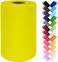 Ableme Deco Yellow Tulle Fabric Rolls 6 Inch by 100 Yards (300 feetRibbon Spool for Tutu Skirt Easter Party Decorations Baby Shower Wedding Gift Wrapping Bow DIY Crafts (Yellow.