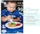 Grabease Allover Waterproof Bib For Self-Feeding Babies And Toddlers 6-24 Mos. &ndash; Baby Bibs With Plate Outline Fully Covers Baby And High Chair &ndash; Safe, Machine Washable Baby Led Weaning Supplies.