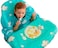 Grabease Allover Waterproof Bib For Self-Feeding Babies And Toddlers 6-24 Mos. &ndash; Baby Bibs With Plate Outline Fully Covers Baby And High Chair &ndash; Safe, Machine Washable Baby Led Weaning Supplies.