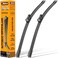 AUTOBOO OEM Windshield Wiper Blade Replacement for VW Volkswagen Jetta CC Passat 2011 2012 2013 2014 2015 2016 2017 2018 2019 -Original Factory Quality 24"19" (Set of 2Top Lock 16mm.