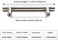 homdiy 25 PackCabinet Handles Brushed Nickel Round Bar Cabinet Pulls 5in Hole Center HD201SN Stainless Steel Drawer Pulls Kitchen Cabinet Handles Cupboard Handles 25 Pack.