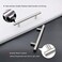 homdiy 25 PackCabinet Handles Brushed Nickel Round Bar Cabinet Pulls 5in Hole Center HD201SN Stainless Steel Drawer Pulls Kitchen Cabinet Handles Cupboard Handles 25 Pack.