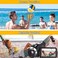 كاميرا فيديو SEREE LINNSE بدقة Full HD 1080P بمعدل 30 إطارًا في الثانية ودقة 24 ميجابكسل مع رؤية ليلية بالأشعة تحت الحمراء، وكاميرا تسجيل فيديو للتصوير اليومي، وشاشة IPS مقاس 3 بوصات، وتقريب بصري 16x،