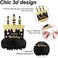 Tevxj 9 Pieces 30th Birthday Decoration 30 th Birthday Centerpieces for Tables Decorations Cheers to 30 Years Honeycomb Table Topper for Men and Women Thirty Years Party Decor Supplies.
