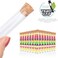 HNYYZL 25Pcs Clear Plastic Test Tubes with Cork Stoppers, 15x100mm 10ml, Good Seal for Jewelry Seed Beads Powder Spice Liquid Storage, Lab Use or Decoration.