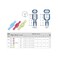 XHF Spade Disconnect Connectors Terminals Nylon Fully Insulated Quick Crimp Wire Connectors 22-16AWG/500 Pcs.