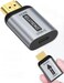 ELUTENG USB C to HDMI, USB Type C to HDMI Adapter (Thunderbolt 3 Compatible4K 60Hz Support Audio and Video Transmission Type C 3. 1 to HDMI Coupler Female to Male for USB-C Devices.