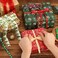 SANNIX 40 Yards Christmas Ribbons Mixed Style/Size Holiday Gifts Wrapping Satin Ribbons, 20 Styles.