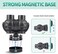 مضخة تدوير مياه حوض السمك FREESEA، رأس طاقة أزرق لصنع الأمواج مع قاعدة تثبيت مغناطيسية.