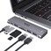 Selore&amp;S-Global SeloreS-Global USB C Adapter for MacBook Pro/MacBook Air 2020 2019 2018 13" 15" 16", 6 in 1 USB-C Hub with 3 USB 3. 0 Ports, USB C to SD/TF Card Reader and 100W Thunderbolt 3 PD Port.