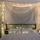 ANJANIYA Ombre Wall Hanging Bohemian Tapestry, Metallic Wall Art Bedspread, Psychedelic Hippie Mandala Dorm D&eacute;cor for Hanging, Bedding, Beach Coverlet Curtain, Gold, 54"X60".