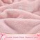 Waitu Wearable Blanket Sweatshirt for Women and Men, Super Warm and Cozy Big Blanket Hoodie, Thick Flannel Blanket with Sleeves and Giant Pocket - Pink.