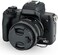 غطاء عدسة أمامي PROfezzion ثنائي العبوة مقاس 49 مم مع حامل فاخر للغطاء، متوافق مع كاميرات Canon EOS R100 وR50 وR10 المزودة بعدسة RF-S 18-45 مم، وكاميرات Canon EOS M50 وM6 Mark II وM5 وM6 وM200 وM100 ا