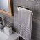 Taozun Hand Towel Holder/Hand Towel Ring - Self Adhesive Bathroom Towel Bar Stick on Wall, SUS 304 Stainless Steel Brushed.
