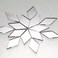 Potchen 500 Pieces Diamond Shape Mirror Mosaic Tile Mini Glass Mosaic Tile Small Rhombus Mirror Craft Diamond Mosaic DIY Tile for Art and Craft Wall Door Home Decorations Making Supplies.