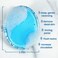 Dylonic Exfoliating Brush, Ingrown Hair and Razor Bumps Treatment, Anti-Slip Body Brush Exfoliator For Women - Legs, Underarms, Bikini Line.