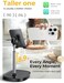 LISEN Mobile Phone Stand Adjustable iPad Stand for Desk, Office Desk Phone Accessories Fits for All Mobile Phones, iPhone, Switch, Kindle, iPad, Tablet 4-10in.