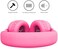 Puro Sound Labs PuroBasic Volume Limiting Wired Headphones for Kids, FoldableAdjustable Headband w/Microphone, Compatible with Smartphones, Tablets and PC&rsquo;s (Pink.