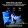AOMASTE Blue Light Blocking Glasses Retro Semi Rimless UV400 Clear Lens Computer Eyewear for Men Women.