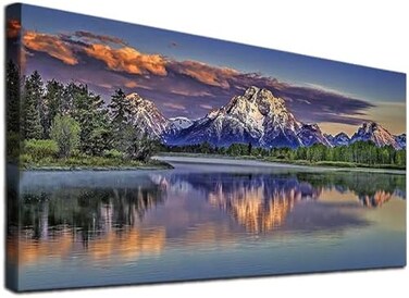 JATOK 5D Diamond Painting Kits for Adults DIY Large Mountain Full Round Drill (35. 5 x 15. 7 inchCrystal Rhinestone Embroidery Pictures Arts Paint by Number Diamond Art Kits for Home Wall Decor.